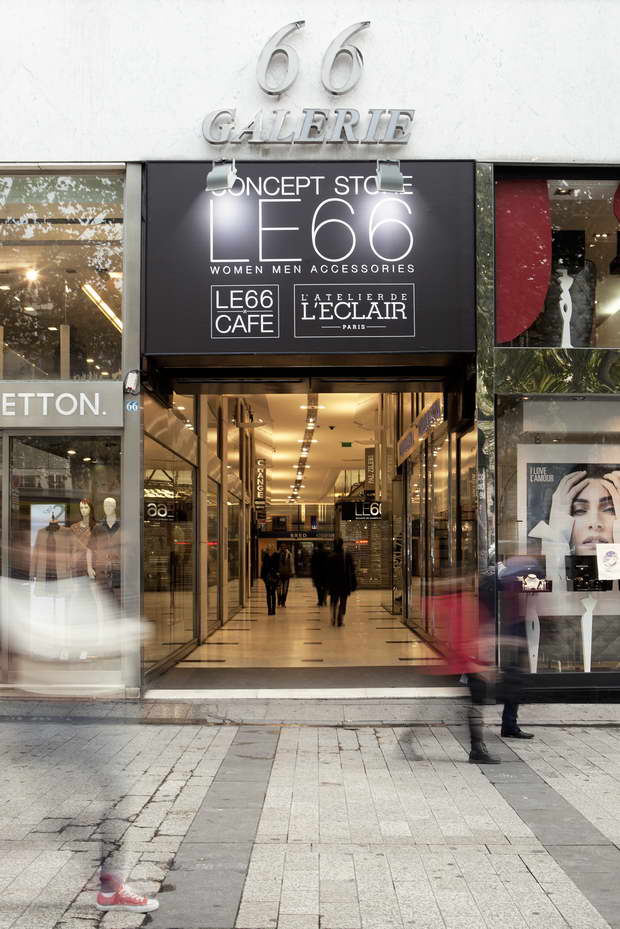 LE66 Cafe Design in Paris | Archi-living.com - Web Magazine by ...