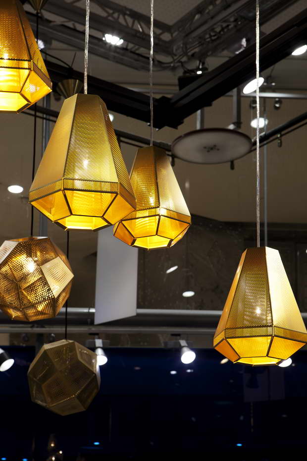 cafe design in paris,designer ceiling lighting in a cafe,