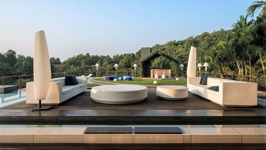 Outdoor Design Project Aurelia House, Luxury Outdoor Furniture India