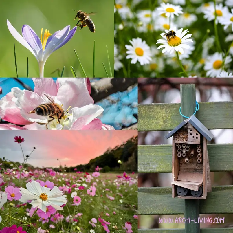 Bees Love Blossoms, Archi-living.com