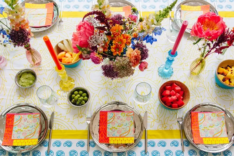 Talking Tables, Summertime Table Design Colors, Archi-living.com