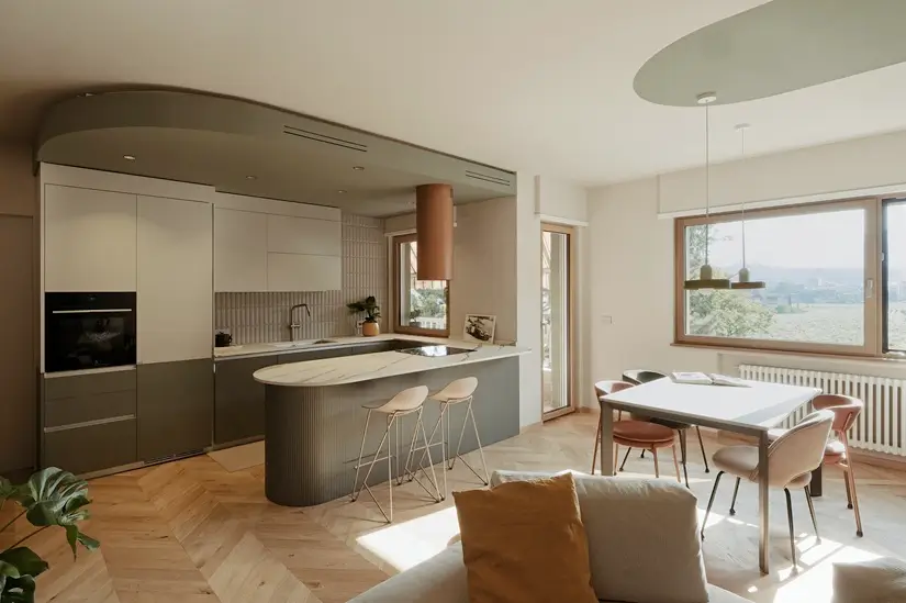 CONVIVIO 2.0 Apartment Design Project - A Symposium of Colors Celebrating Conviviality, Archi-living.com