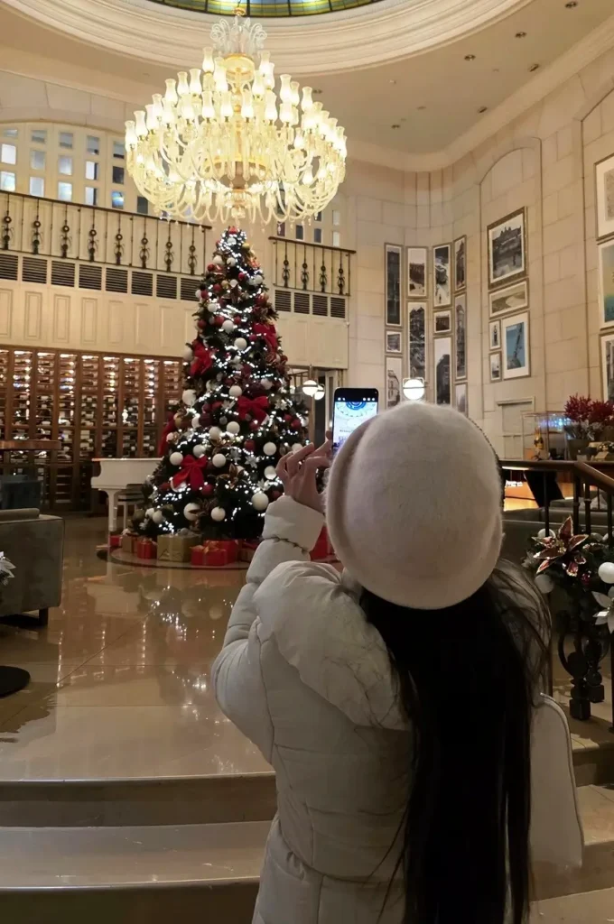 Danica Maricic, Designer and Editor-in-Chief of Archi-living.com, in Al Habtoor Palace, Budapest, Enlightening Press Trip from Zagreb to Budapest, Powered by Omoda & Jaecoo