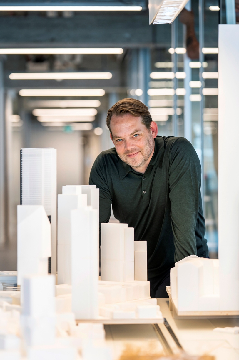 David Gianotten, Managing Partner – Architect of OMA, Salone Contract at Salone del Mobile.Milano 2026, ©Vincent van den Hoogen, Courtesy of OMA, Archi-living.com