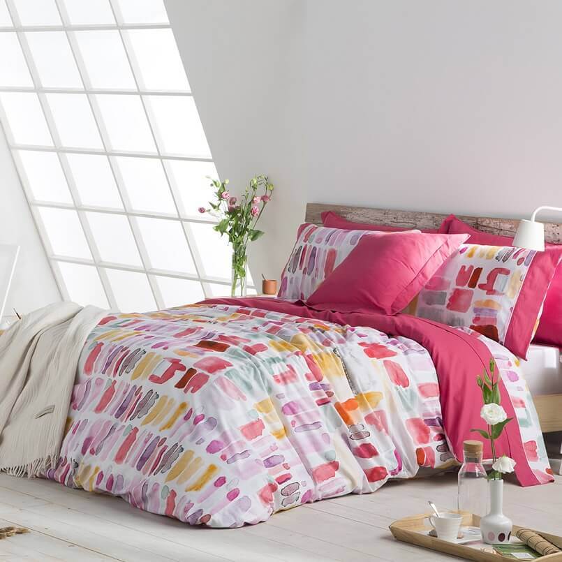 8 Colorful Bedding Ideas For Autumn And, Colorful Duvet Covers
