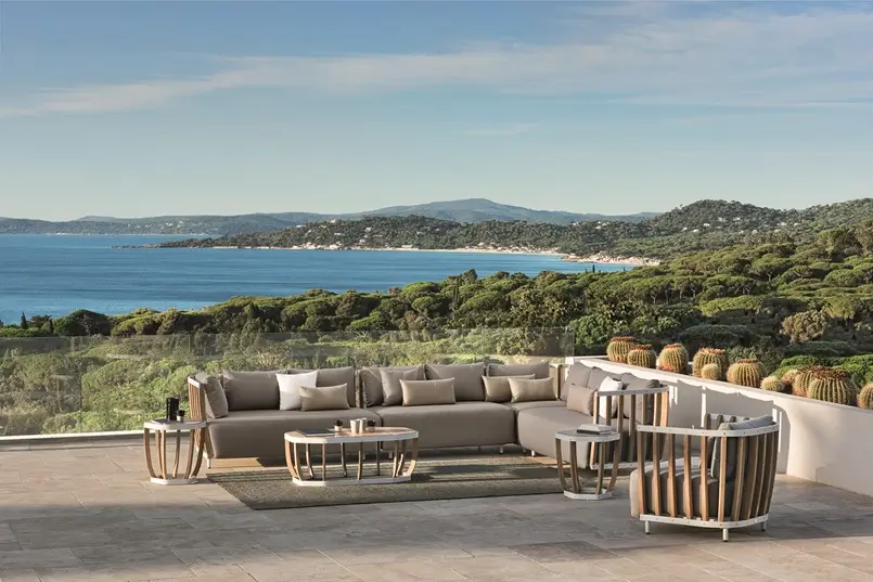 designer outdoor furniture, Ethimo Italian brand, Swing, Patrick Norguet, Archi-living.com