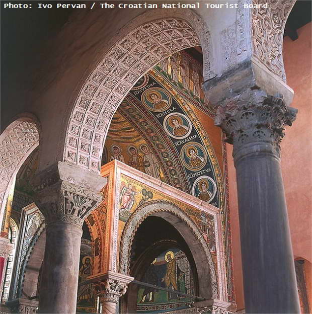 Cathedral Basilica of the Assumption of Mary,Euphrasian Basilica,Porec,Croatia,UNESCO’s World Heritage List,