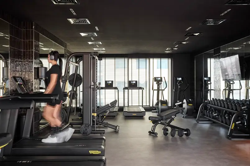 hotel gym, fitness area, archi-living.com