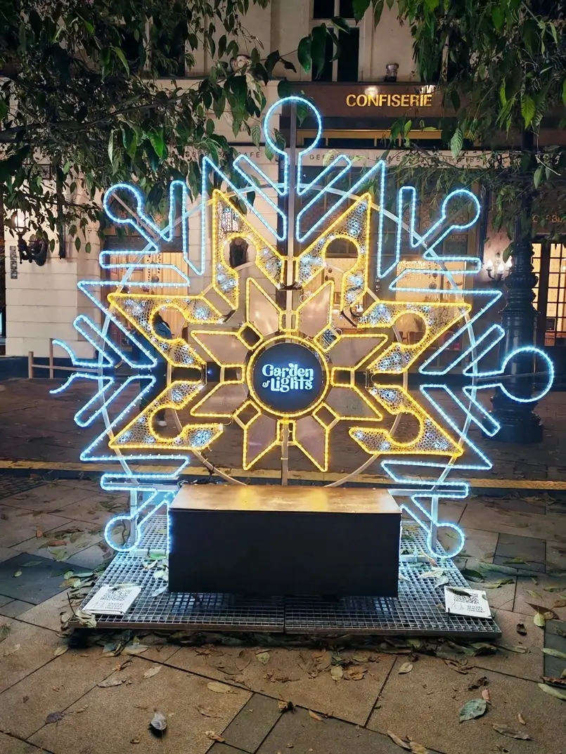 Garden of Lights, Advent in Budapest, Archi-living.com