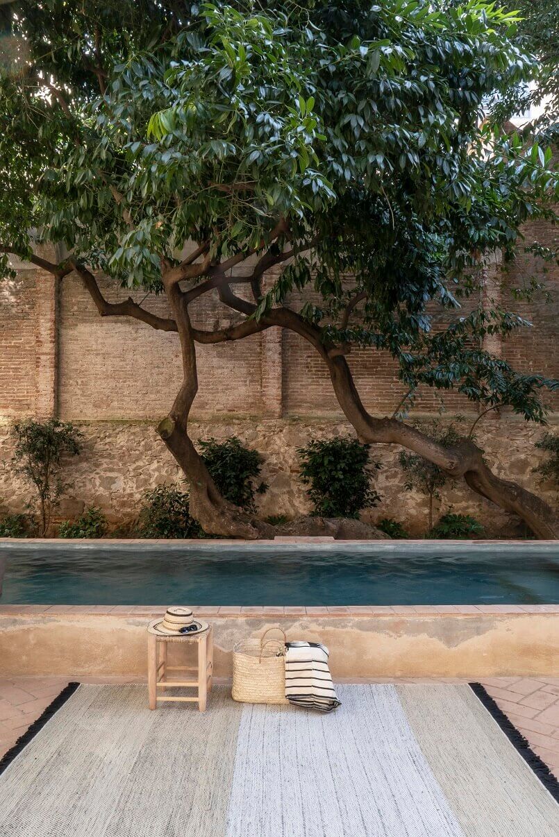 terrace rugs made from recycled plastic,environmentally friendly outdoor rugs,eco friendly garden decorations,outdoor rug neutral color,terrace design ideas,