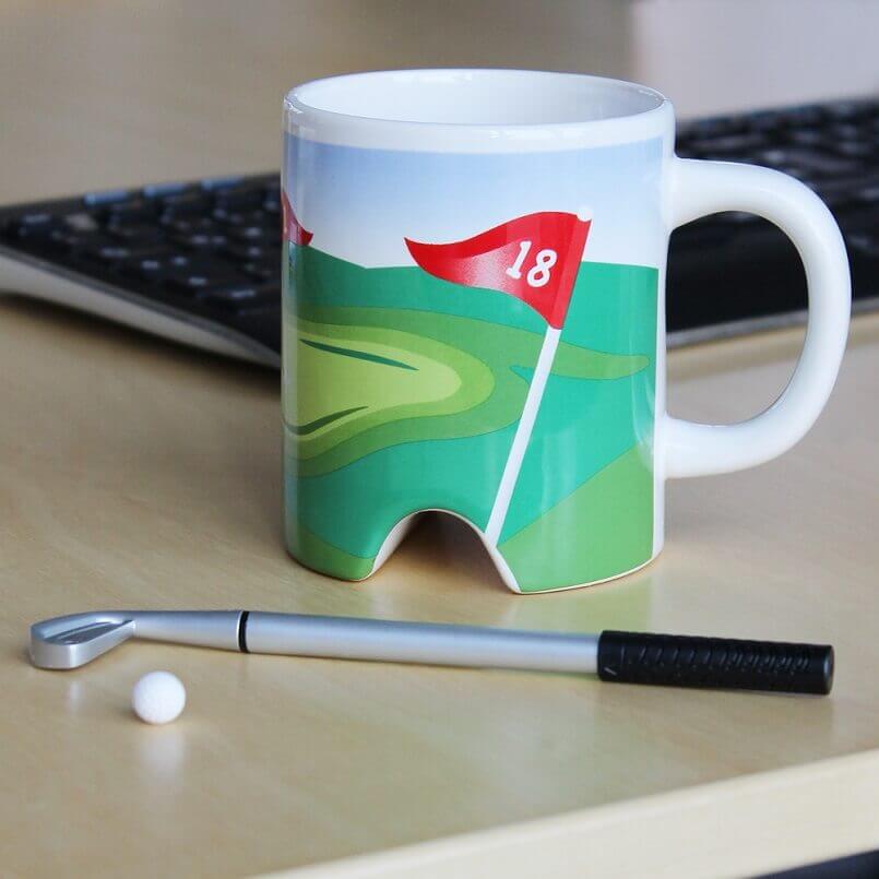 gift ideas for international men's day,golf themed gifts for him,golf themed coffee mugs,archi-living.com,sport themed coffee mugs
