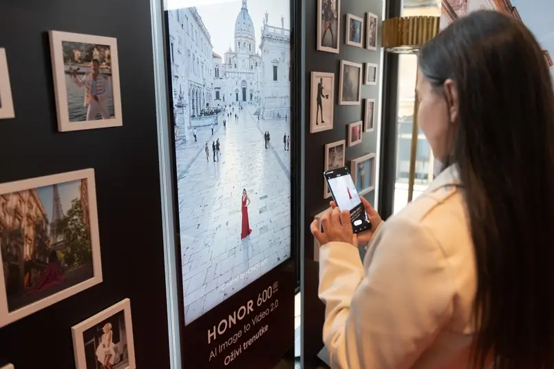 Danica Maričić, Editor-in-Chief of Archi-living.com, Creates a Video about HONOR 600 AI Image-to-Video 2.0 Capability (as well as in the Cover Photo)