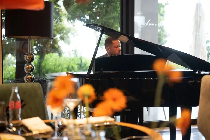 Piano Music in Symphonie Restaurant, Amadria Park Royal Hotel, Opatija, Archi-living.com