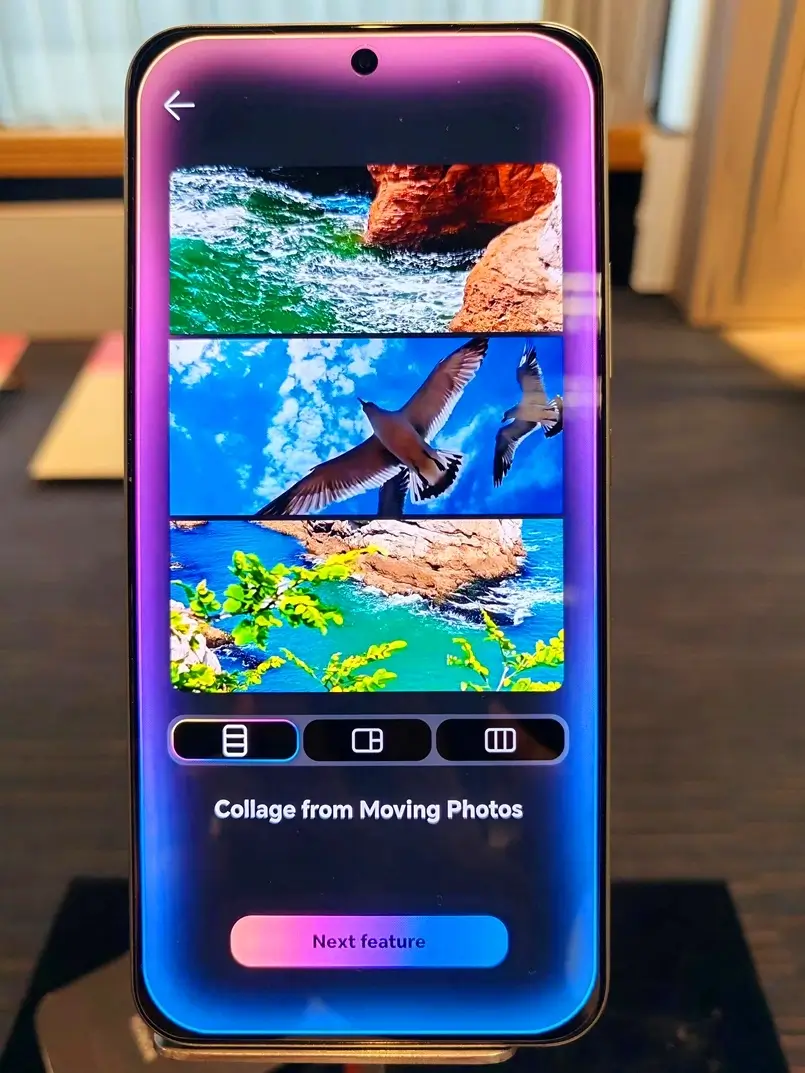 HONOR Magic8 Lite display colors, collage from moving photos, Archi-living.com