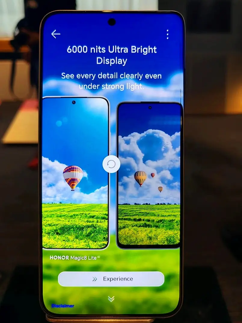 HONOR Magic8 Lite 6,000 nits ultra bright display, Archi-living.com