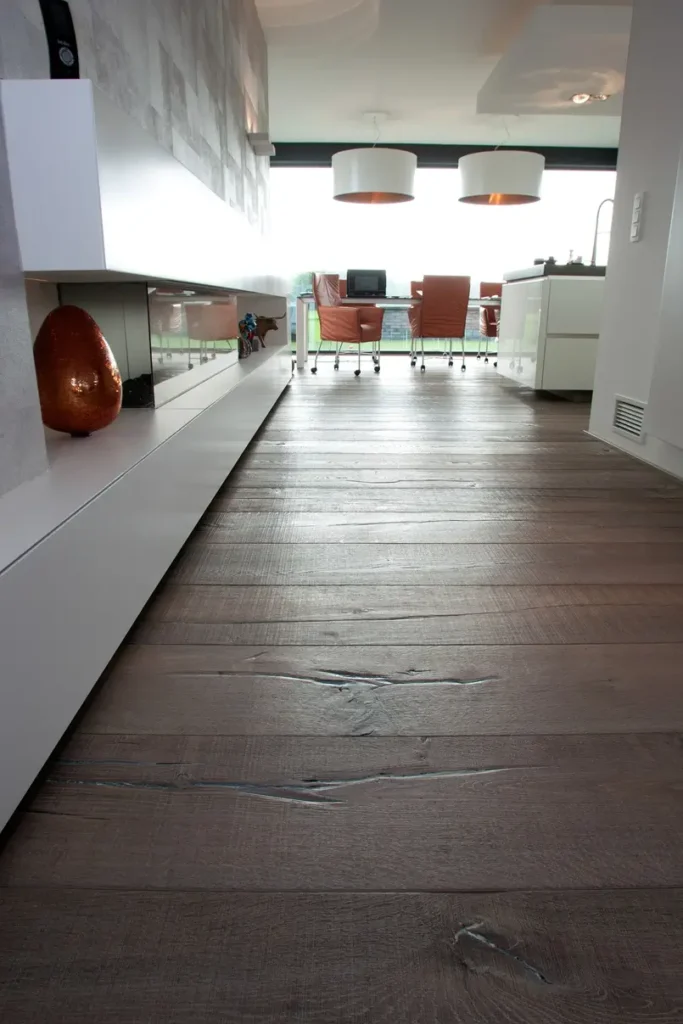 Wide Planks Make a Welcome Return, Haldon Oak Flooring by Urbane Living, Archi-living.com 