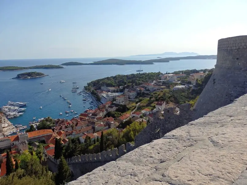 Hvar Town and Paklinski Islands View from Spanish Fortress, Archi-living.com