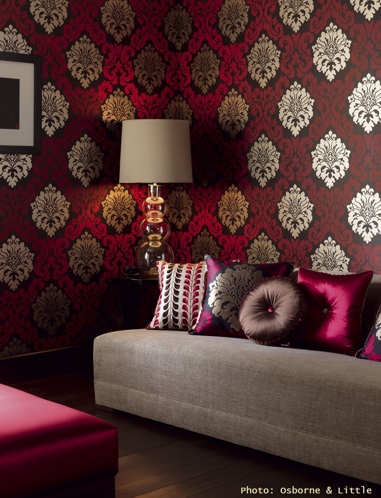 Luxury Classy Living Room Wallpaper
