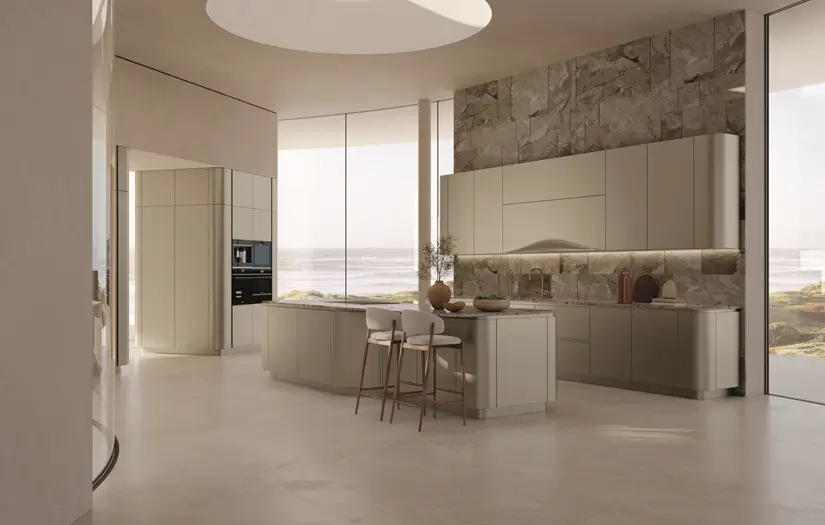 Ola, Pininfarina's Kitchen Design from the “Icone Snaidero” Collection, Archi-living.com