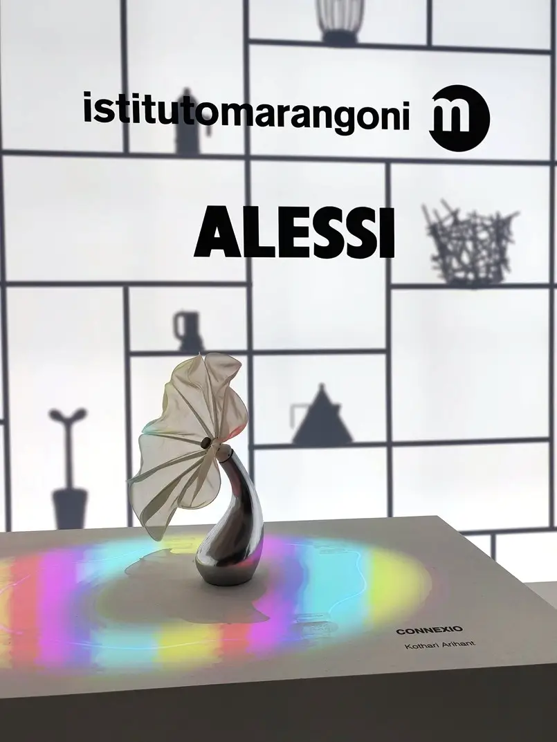 Istituto Marangoni Milano Design and Alessi: "Domestic Oracles", Exhibit "CONNEXIO" by Kothari Arihant, Archi-living.com