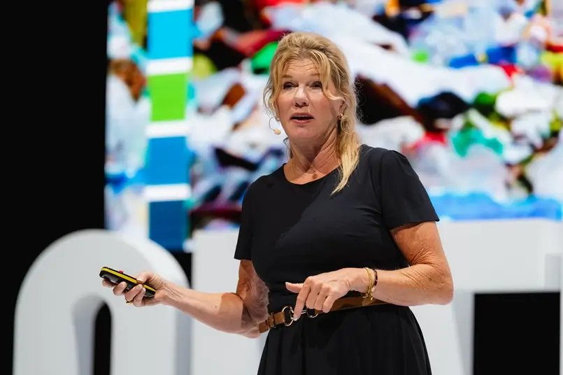 Guest Appearance by Marga Hoek at the Greencajt Conference in Zagreb / Photo by Gordan Svilar, Archi-living.com