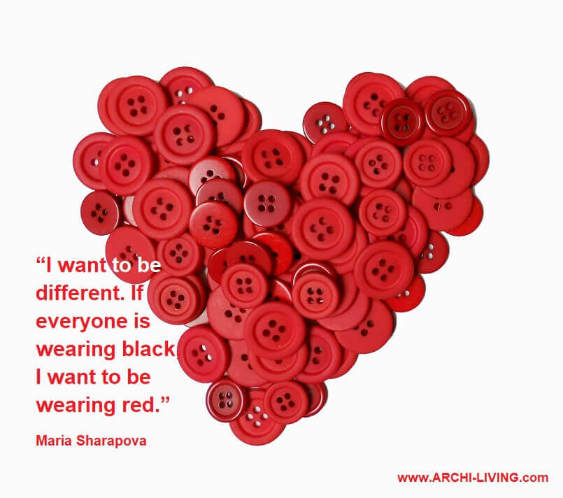 maria sharapova inspirational quotes,be different quotes and sayings,art quotes about color,red color quotes images,wearing red quotes,