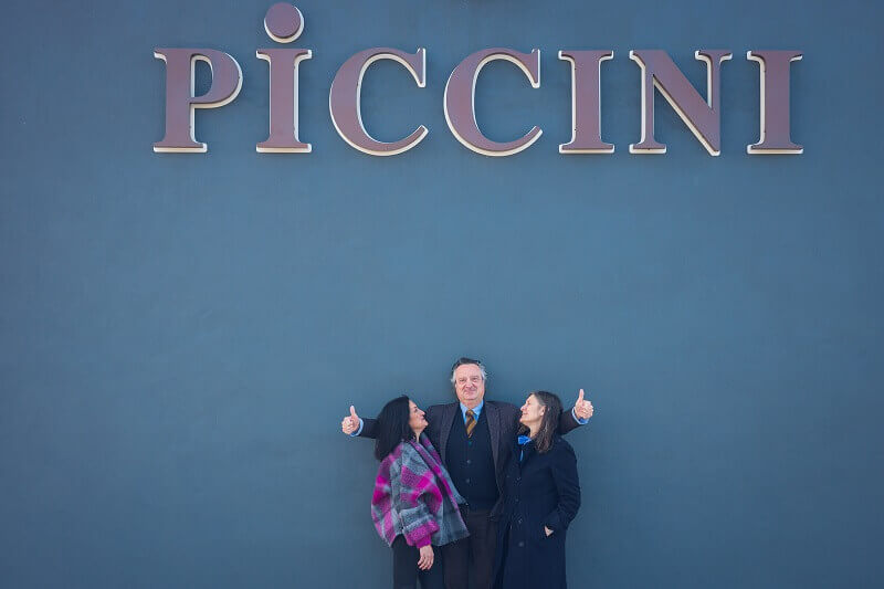 Elisa, Mario and Martina Piccini,wine brands from tuscany italy,wine brands from sicily italy,Piccini 1882 Group,Archi-living.com,