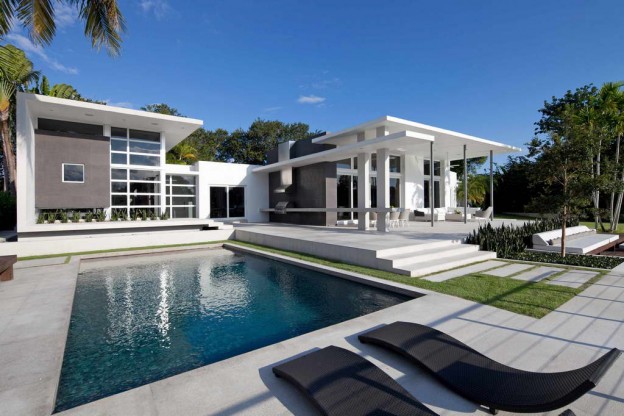 luxury house with pool,modern architecture projects,architects miami florida,KZ Architecture,contemporary design ideas,