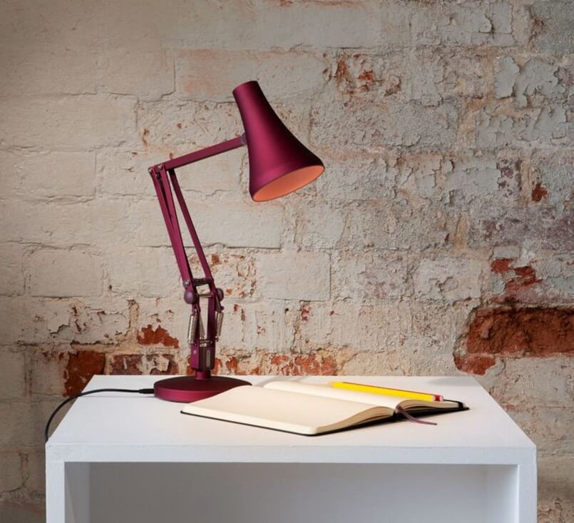 red work desk lamp,designer lamps for kids bedroom,home office lighting fixtures,