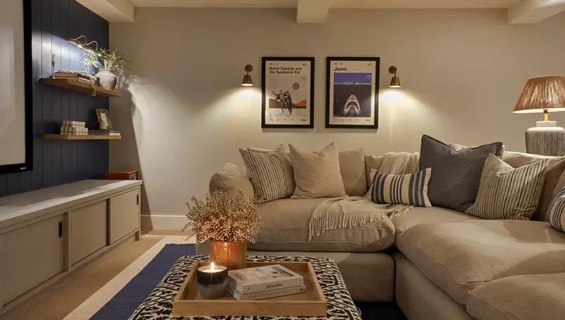 living room design in neutral colors, archi-living.com