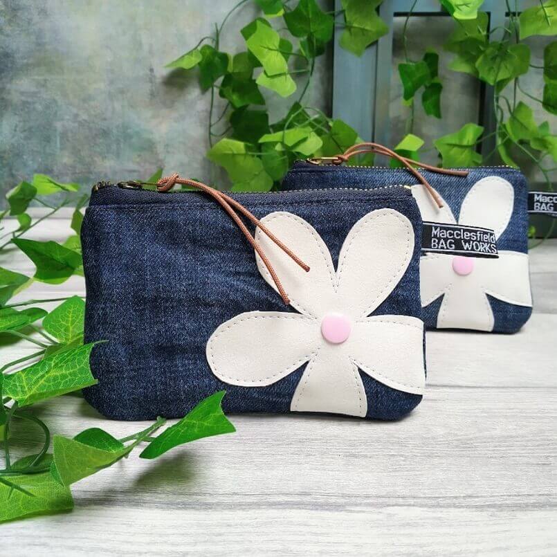 coin purse made of recycled materials,bags made from recycled denim,best eco friendly gifts for her,eco friendly holiday gifts,holiday gifts from recycled materials