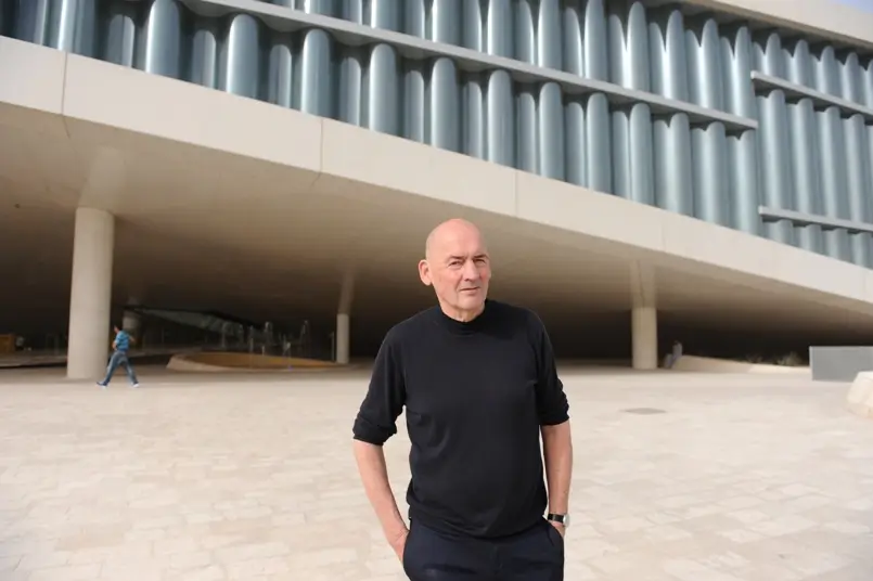Rem Koolhaas, Founding Partner of OMA, Salone Contract at Salone del Mobile.Milano 2026, ©Charlie Koolhaas, Courtesy of OMA, Archi-living.com