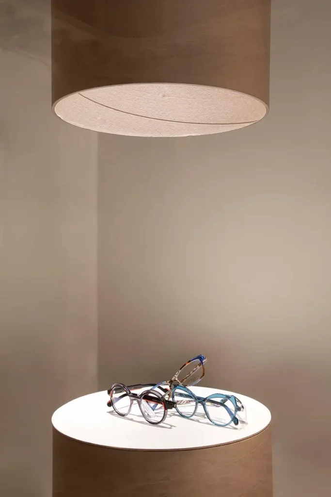 lighting of an optical shop, Archi-living.com