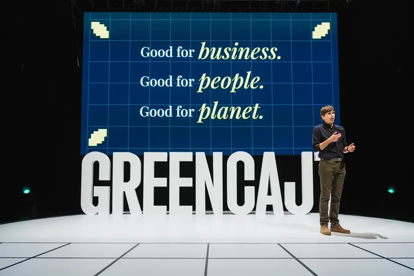 Simon Reeve's guest appearance at the Greencajt conference in Zagreb, Archi-living.com