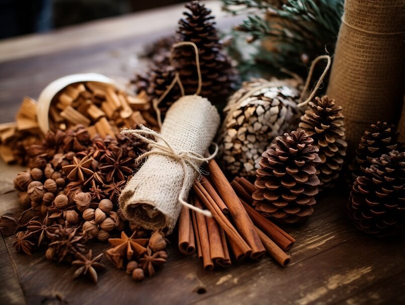 Embrace Nature: Christmas Is an Ode to Organic Beauty​, Holiday Decorating Inspiration, Archi-living.com