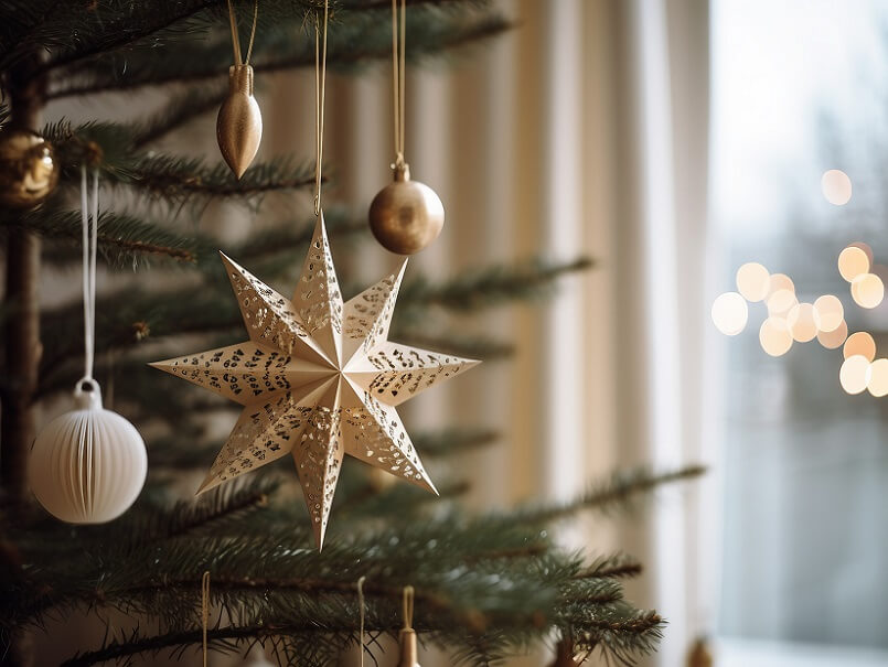 A Minimalist’s Holiday: Serenity in Simplicity, Christmas Decorating Ideas, Archi-living.com