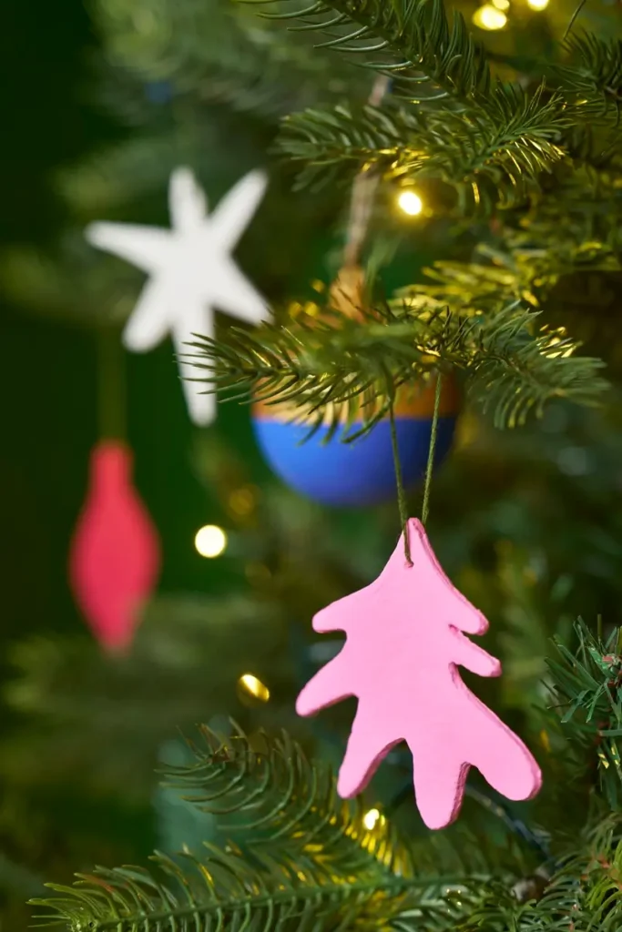 Step Seven for Creating Matisse-Inspired Christmas Tree Decorations, Annie Sloan