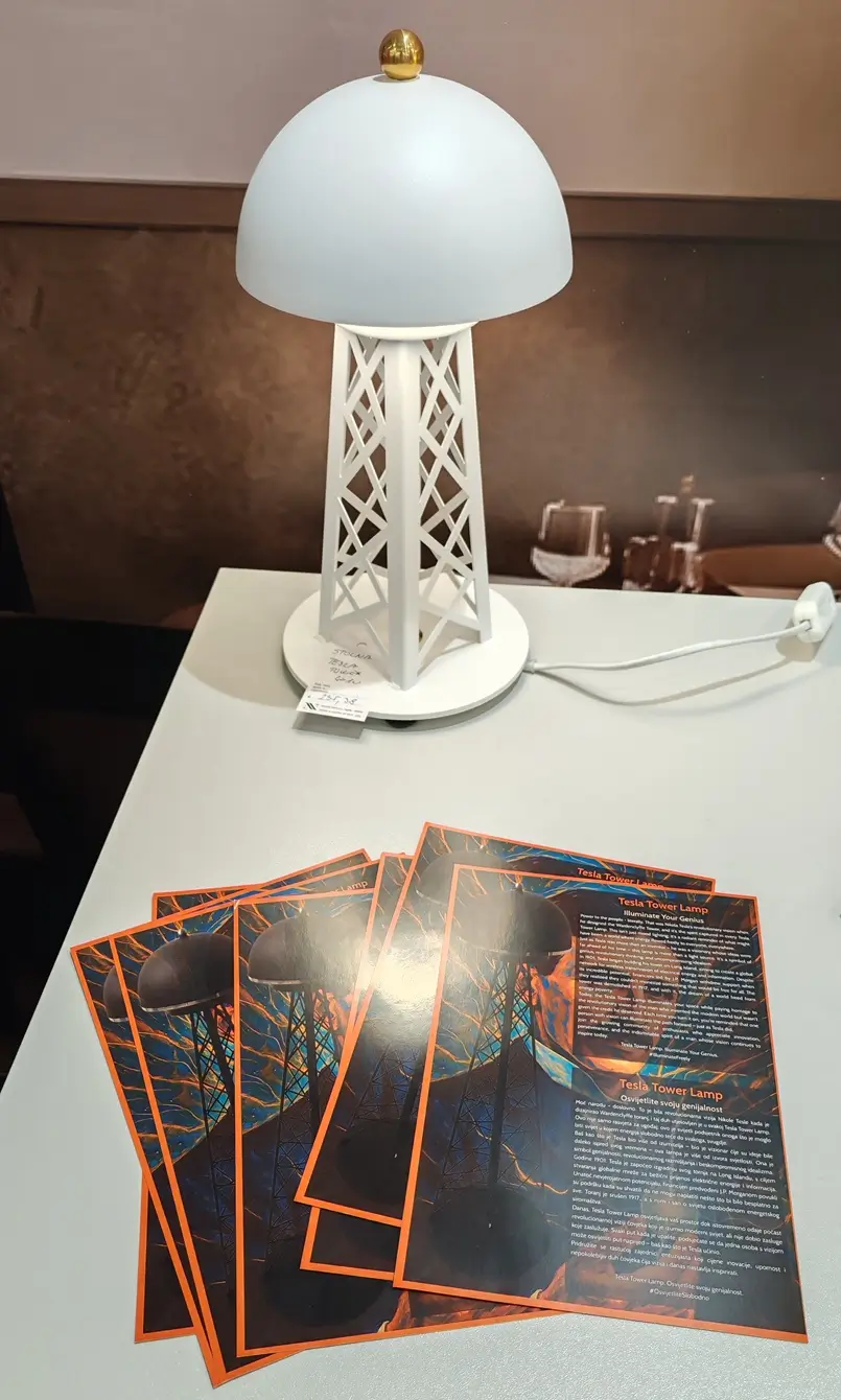Tesla Tower Lamp by Corda Lighting, Archi-living.com
