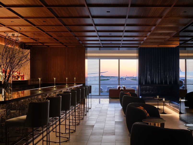 United Polaris Lounge by SCB, INT 2026 Winner in Transportation Interior (Photo: Kendall McCaugherty), Archi-living.com