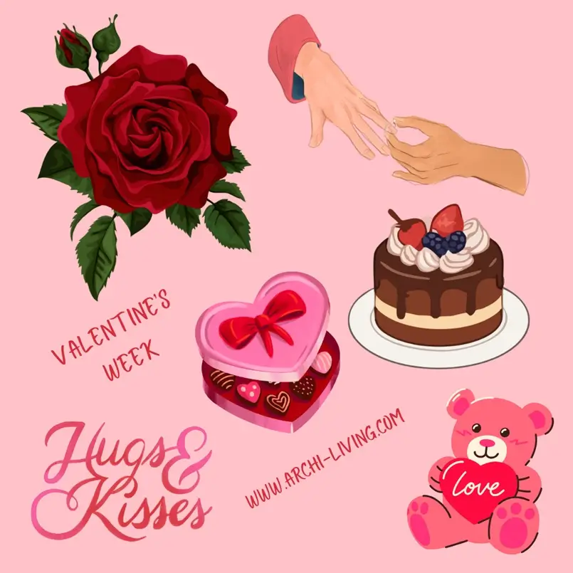 Romantic Days of Valentine’s Week, Archi-living.com