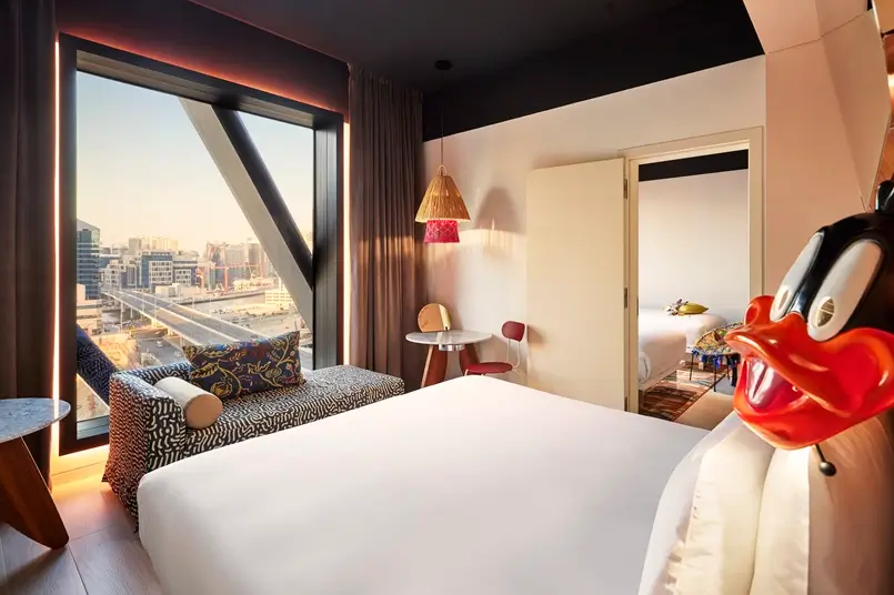 Rooms of Mama Shelter Business Bay Hotel Apartment, Archi-living.com