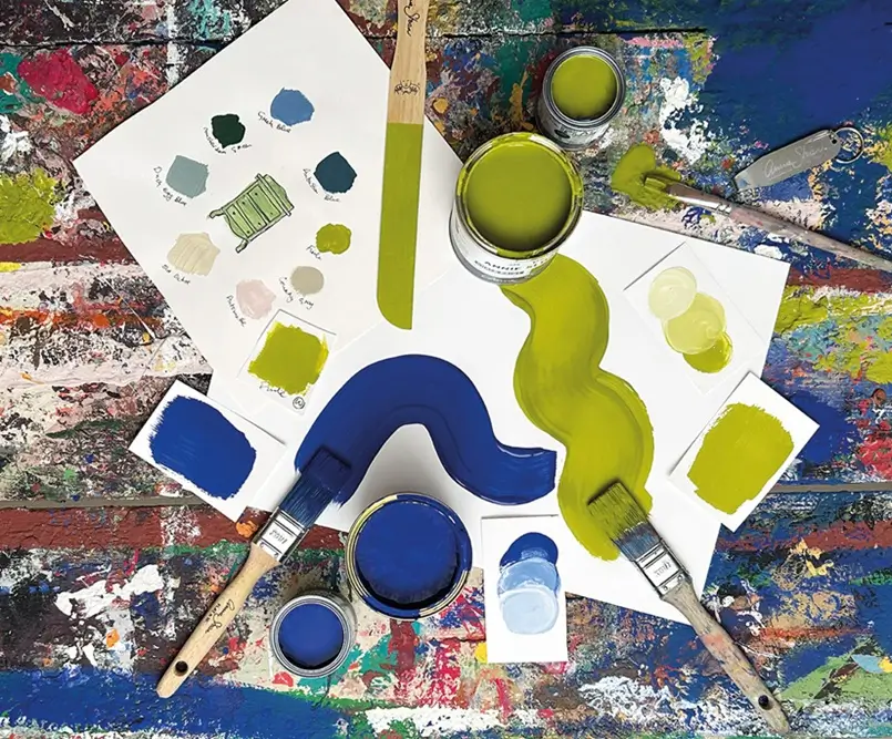 Frida Blue and Firle: Annie Sloan's 2027 Colors Celebrate Artistic Freedom, Archi-living.com