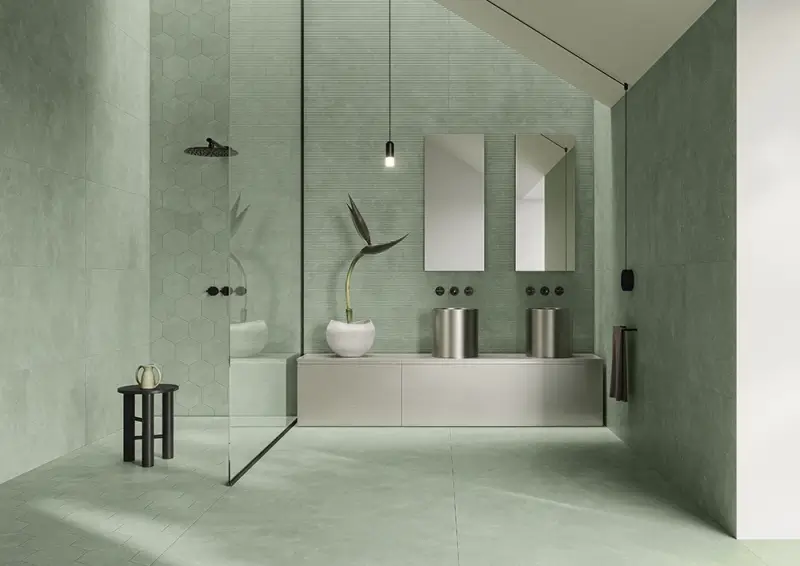 Interior Design Trends: from Small Sizes to Hexagonal Tiles, Bathroom Design Ideas