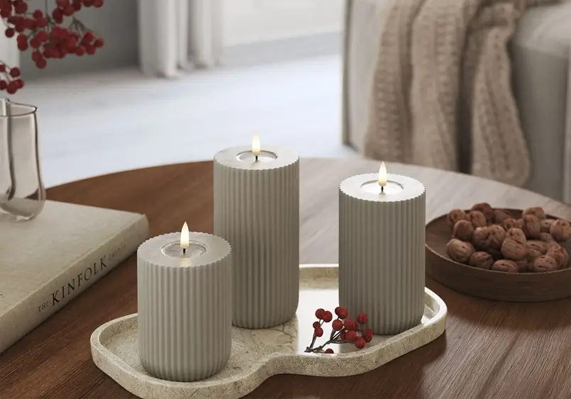 Deluxe Homeart, modern LED candles