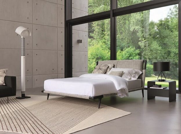 bed design inspired by nature,furniture inspired by antoni gaudi,italian designer bedroom furniture,matteo nunziati interior design,flou bed Italy,