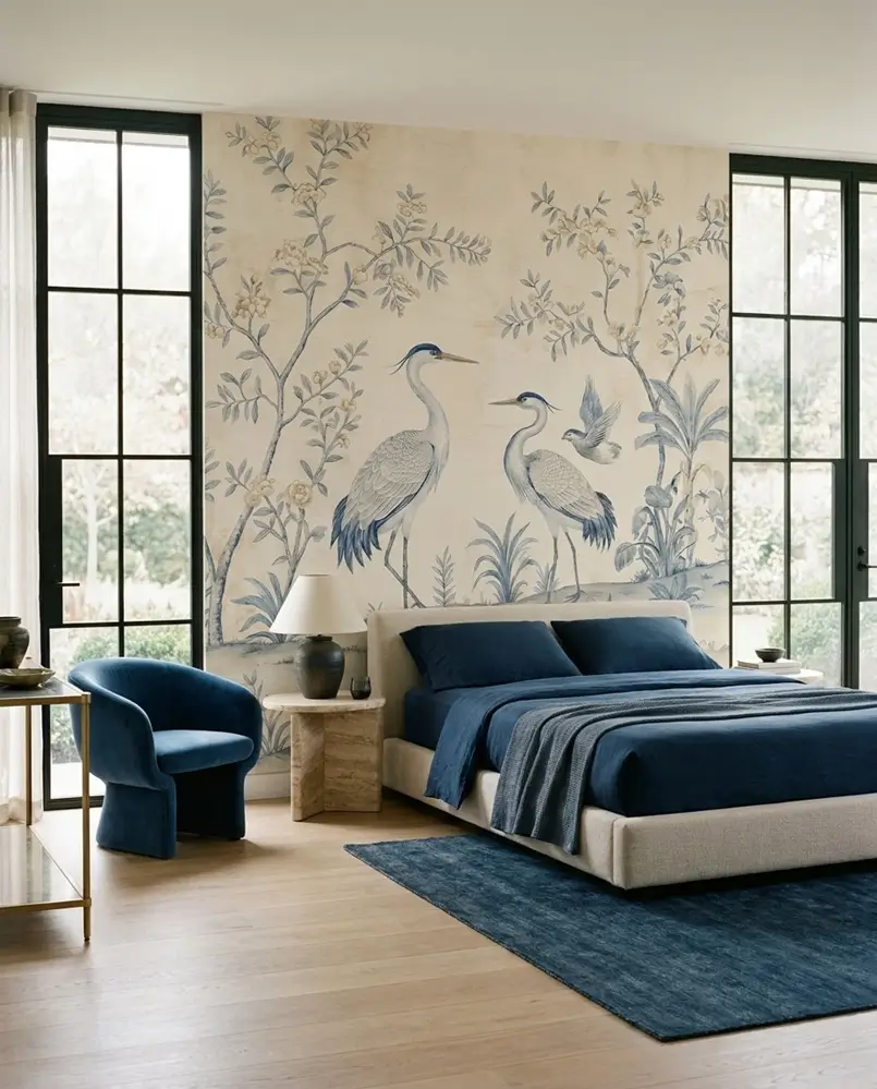 Cobalt Blue: Wallpaper Color of 2027, According to Feathr Brand, Archi-living.com