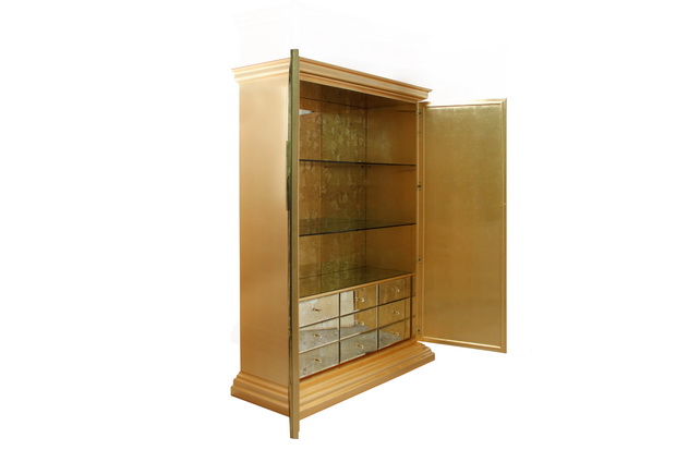 high end wardrobe furniture,pink and gold wardrobe,gold leaf armoire,luxury closet armoire,armoire doors closet,