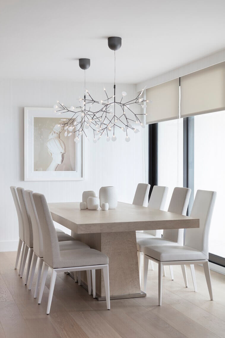 Interior Design Projects In Miami And, Modern Dining Room Furniture Miami Beach