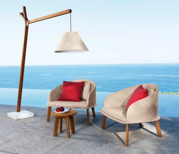 favourite color red personality,favorite color blue personality,talenti outdoor furniture,designer outdoor armchairs,outdoor light fixtures,