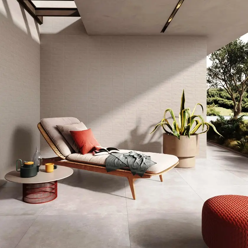 How to Choose Tiles for Indoors and Outdoors, small porcelain stoneware tiles